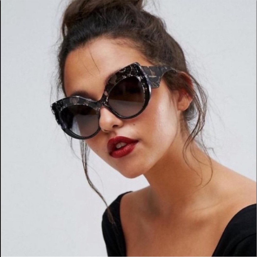⭐️ SOLD NWT Dolce & Gabbana 55MM Cat Eye Sunglasses⭐️ - Picture 5 of 11